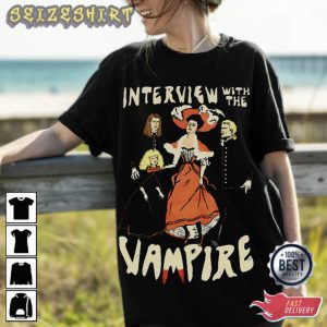 Interview With The Vampire Movie Cartoon T-Shirt