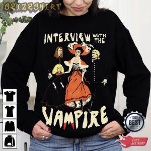 Interview With The Vampire Movie Cartoon T-Shirt