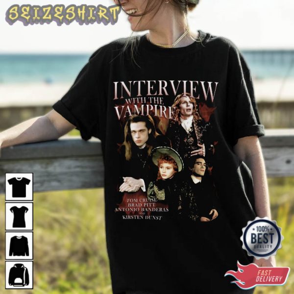 Movie Trendy Interview With The Vampire Graphic T-Shirt