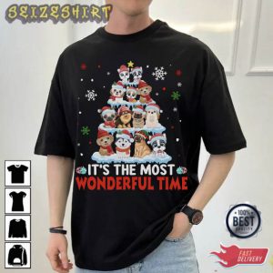 It's The Most Wonderful Time Christmas T-Shirt