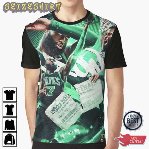 Jaylen Brown Celtics Number 7 T-shirt Design