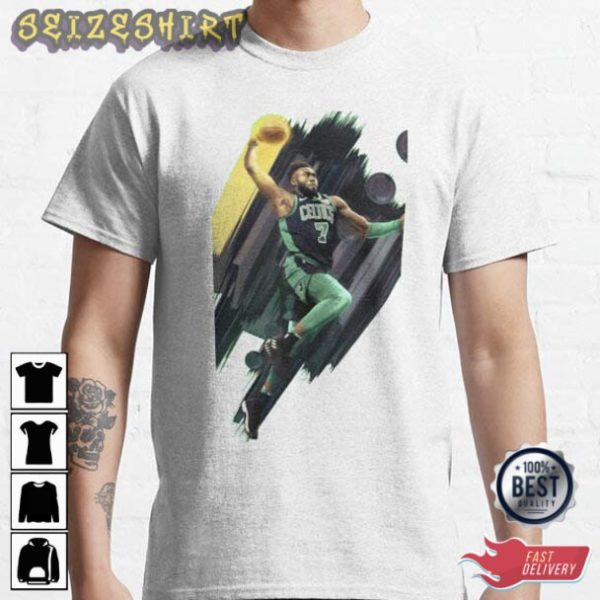 Jaylen Brown Dunk Boston Celtics Graphics Tee