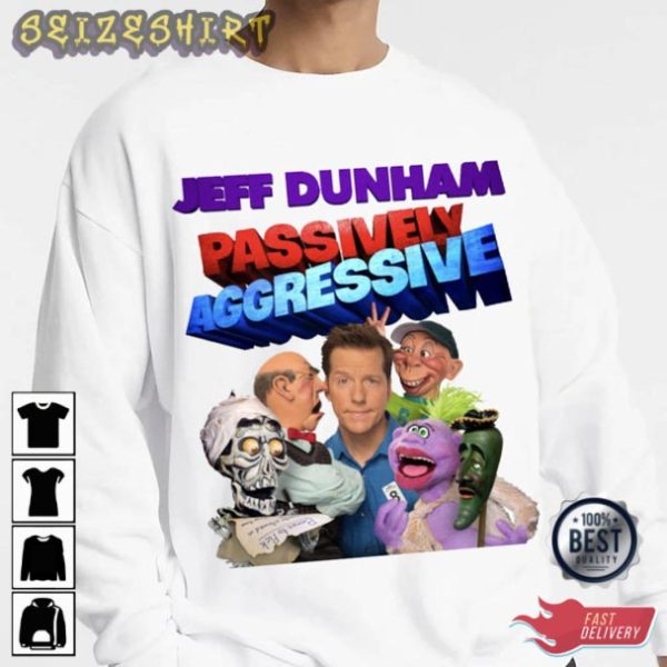 Jeff Dunham Tour Passively Aggressive T-Shirt