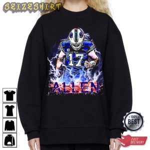 Josh Allen Number 17 Trendy T-Shirt