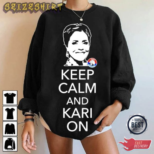 Keep Calm And Karion Kari Lake Election T-Shirt