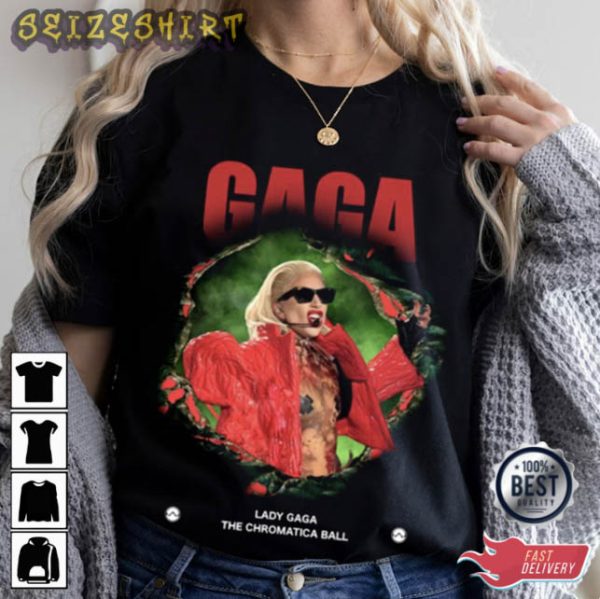 Lady Gaga The Chromatica Ball Music T-Shirt