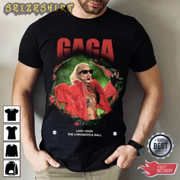 Lady Gaga The Chromatica Ball Music T-Shirt