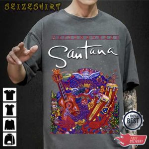 Latin Rock Legends Santana Tour T-Shirt