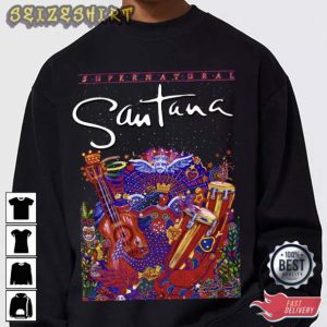 Latin Rock Legends Santana Tour T-Shirt