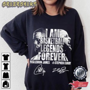 LeBron James I Am Basketball Legends Forever T-Shirt