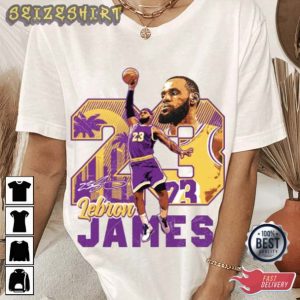 LeBron James Number 23 Signature Basketball T-Shirt