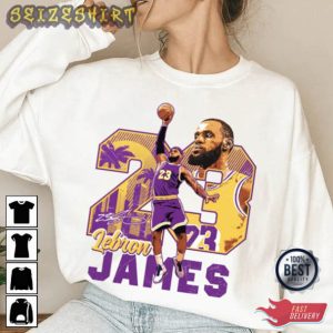 LeBron James Number 23 Signature Basketball T-Shirt