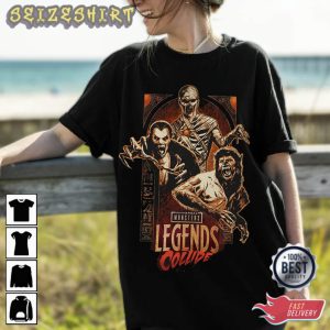 Legends Collide Movie Trendy T-Shirt