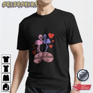 Love Swans Valentine Day T-Shirt