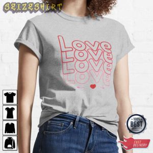 Love Valentine Gift Basic T-Shirt