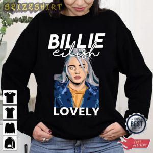 Lovely Billie Eilish Signature Trendy Spotify T-Shirt