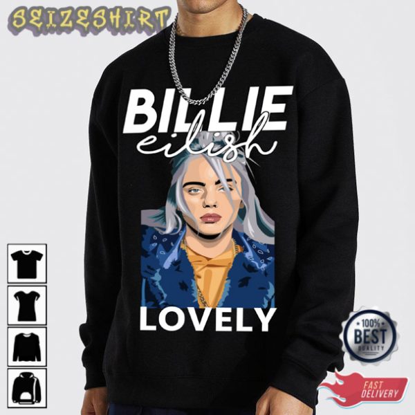 Lovely Billie Eilish Signature Trendy Spotify T-Shirt