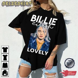 Lovely Billie Eilish Signature Trendy Spotify T-Shirt