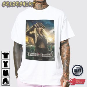 Margot Robbie 1 Actor Pirates Of The Caribbean Movie T-Shirt