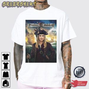 Margot Robbie Female 'Pirates' Movie T-Shirt