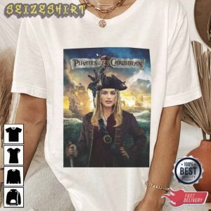 Margot Robbie Female ‘Pirates’ Movie T-Shirt