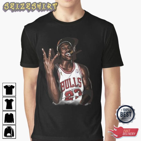 Michael Jordan Bulls Jersey T-Shirts