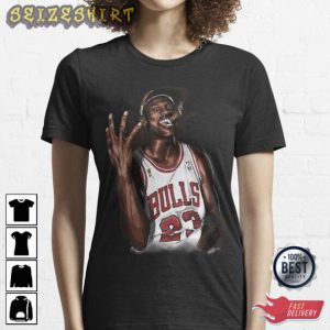 Michael Jordan Bulls Jersey T-Shirts