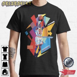 Michael Jordan Dunk Contest Gift For Basketball Lovers T-Shirt