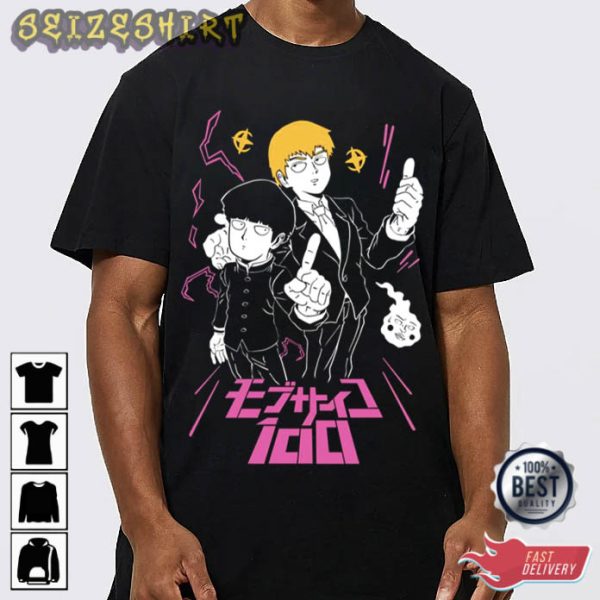 Anime Mob Psycho 100 Anime Lovers Unisex Tee-Shirt