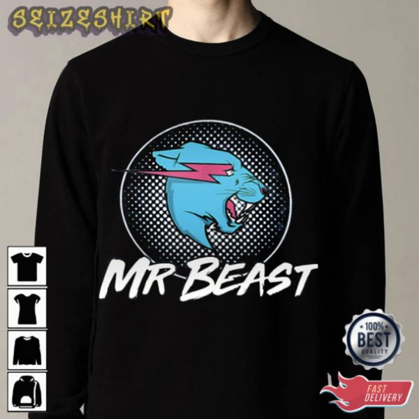 MrBeast Youtuber Star The Youtuber With The Most Subcribers T-Shirt