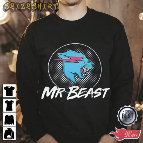 MrBeast Youtuber Star The Youtuber With The Most Subcribers T-Shirt