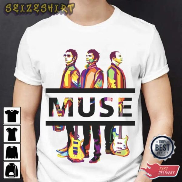 Muse Gift For Fan The People Tour 2023 T-Shirt