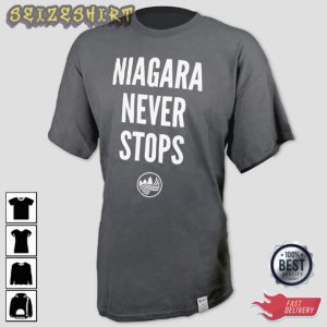 Niagara Never Stops Canoeing T-Shirt