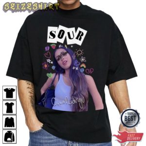 Olivia Rodrigo SOUR Album Gift For Fan T-Shirt
