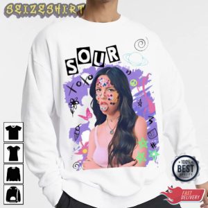 Olivia Rodrigo SOUR Album T-Shirt