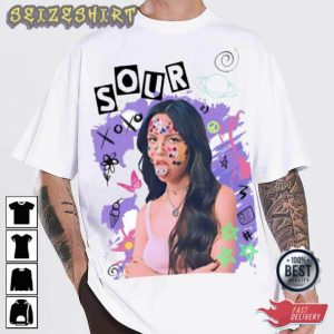 Olivia Rodrigo SOUR Album T-Shirt