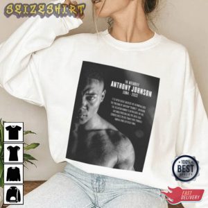 RIP Anthony Rumble Johnson MMA Fighter T-Shirt