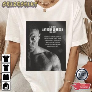 RIP Anthony Rumble Johnson MMA Fighter T-Shirt