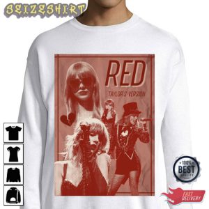 Red Taylor's Version Concert 2022 Retro T Shirts