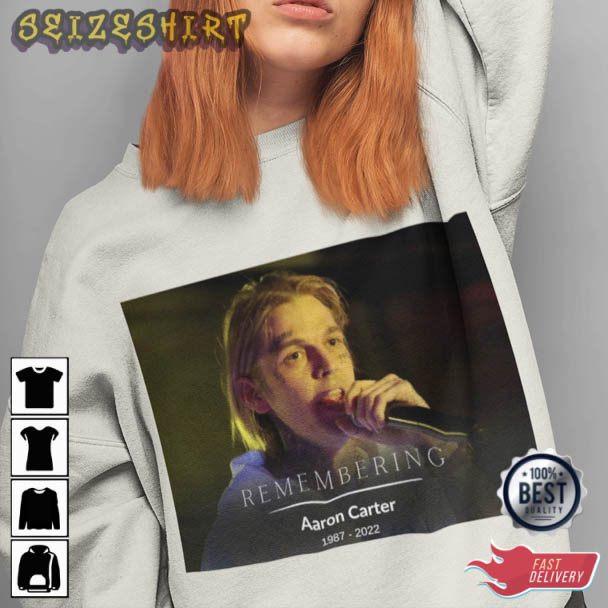 Remembering Aaron Carter 1987-2022 T-Shirt