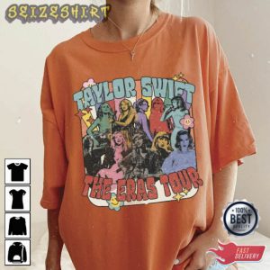 Retro Taylor The Eras Tour Shirt TS The Eras Tour 2023 Sweatshirt