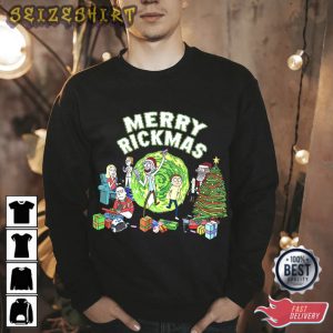 Rick And Morty Merry Rickmas T-Shirt