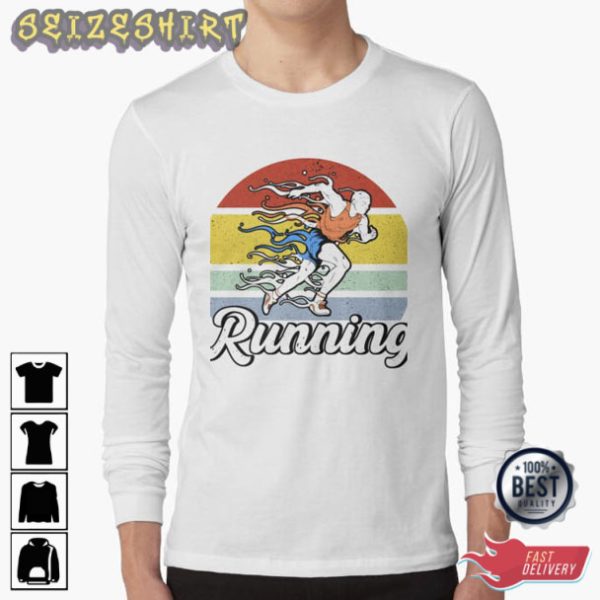 Run To The Finish T-shirt For Runners