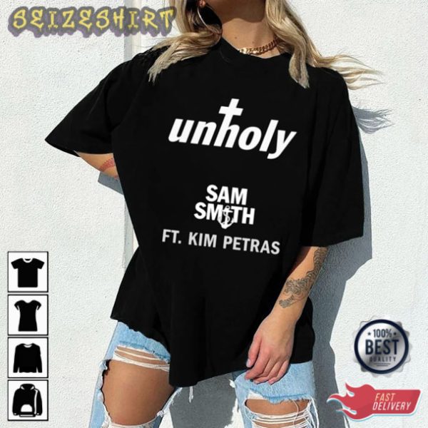 Sam Smith Unholy Gift For Music Fans T-Shirt