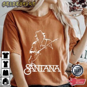 Santana Concert Gift For Fan T-Shirt