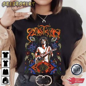 Santana Concert Rock Band T-Shirt