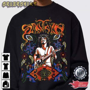 Santana Concert Rock Band T-Shirt