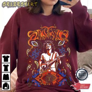 Santana Concert Rock Band T-Shirt