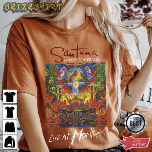 Santana Concert Rock Concert T-Shirt