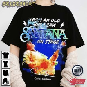 Santana On Stage Santana Tour T-Shirt